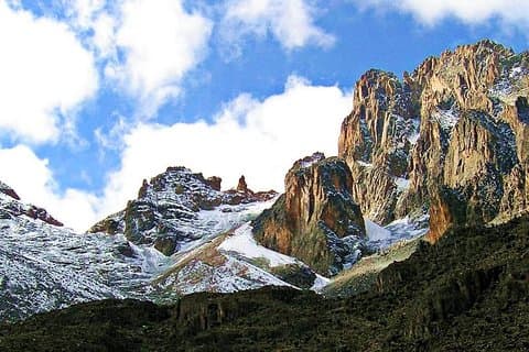 6 dage Mount Kenya Klatring gennem Chogoria rute