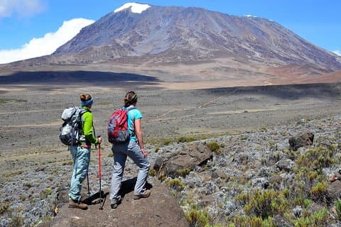8 dias de escalada no Monte Kilimanjaro - Rota Machame