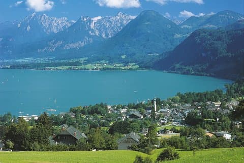 Salzburg og Alpine Lakes Tour fra Wien