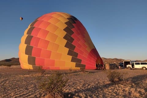 Heißluftballonfahrt mit dem größten Ballon der USA