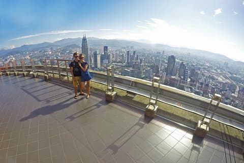 Visite d'une demi-journée de la ville de Kuala Lumpur avec terrasse d'observation de la tour KL