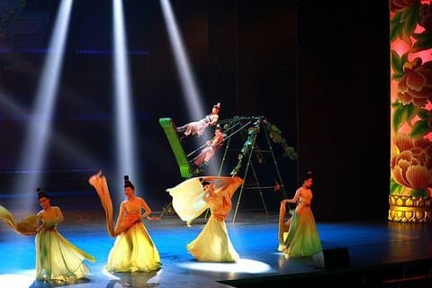 Wonderful Night tour: Akrobatikshow, Peking andesteg