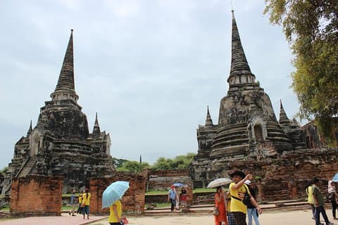 Excursão privada guiada de um dia à cidade antiga de Ayutthaya