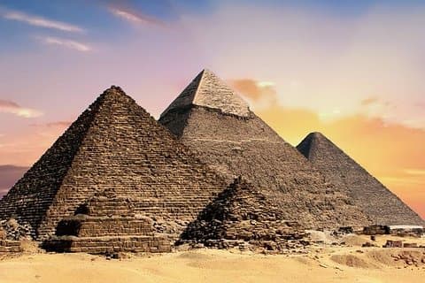 8Hour Tour of Pyramids, Sphinx, Museum og inkludert Camel Ride and Lunch