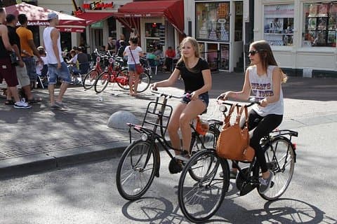 Private Amsterdam City Highlights Fahrradtour (Privater Fortgeschrittener)