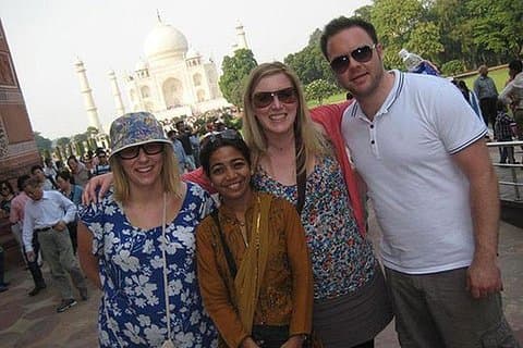 Taj Mahal-dagstur med Gatimaan Express Train