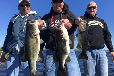 Private Lake Okeechobee Fishing Trip near Boca Raton FL