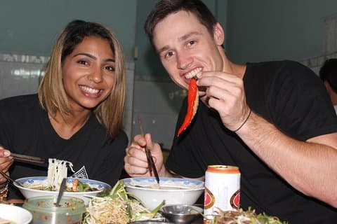 Enestående smag af Saigon Street Food Tour