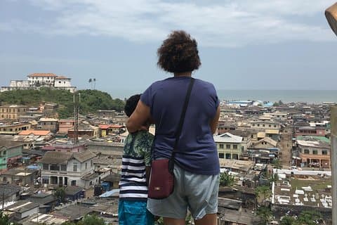 Gåture i Cape Coast og Elmina