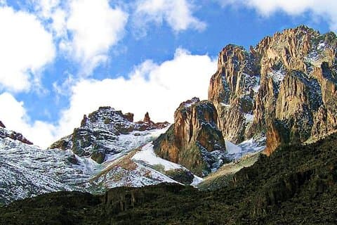 6 dagen Mount Kenya klimmen via de Sirimon-route