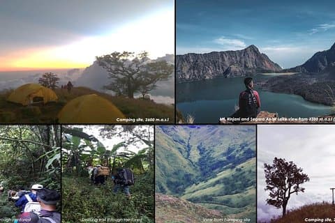 2D1N Rinjani Trekking via Aik Berik, centre de Lombok