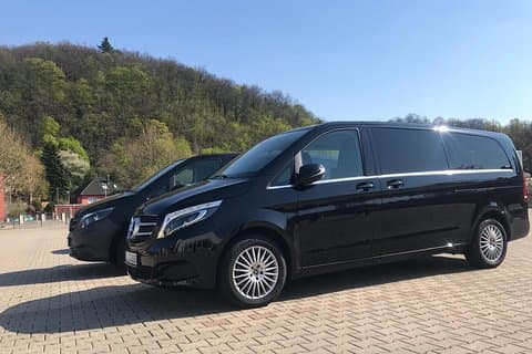 Privat transfer Vilshofen till Prag eller Prag till Vilshofen