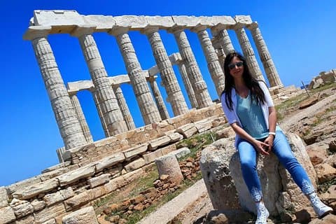 Cape Sounion Poseidon Temple Lavrion. Private tour(8h)Sunset Swim