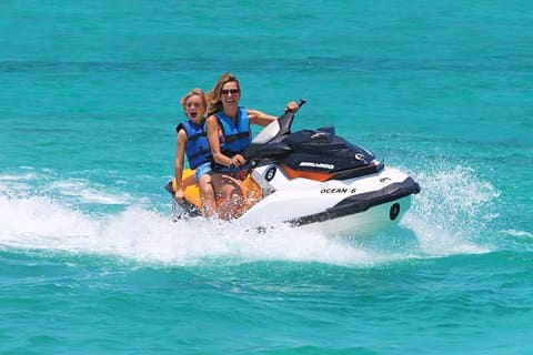 Lagune von Cancún: Wave-Runner-Fahrt