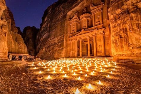 Petra Tour fra Amman (børnevenlig)