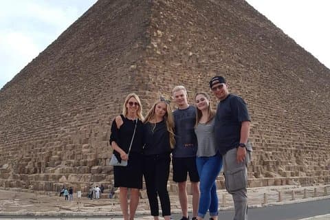 Bedst højest bedømte Giza-pyramider og sfinx-halvdagstur fra Kairo