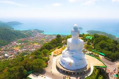 Phuket Stadtrundfahrt : Big Buddha, Wat Chalong & malerische Aussichtspunkte