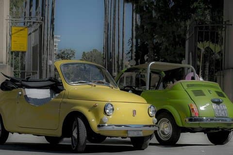 Fiat 500 Vintage Palermo centro - Catedral de Monreale