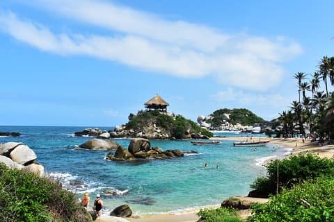 Tayrona Park wandeling en stranddag
