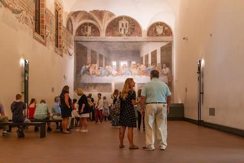 Hopp over linjen: Essential Milan Tour inkludert Da Vinci 'The Last Supper'
