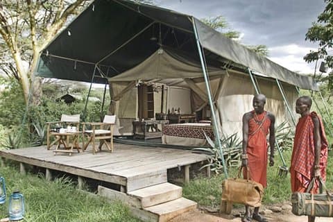 6 Days Masai Mara, Lake Nakuru, and Amboseli Camping Safari in Kenya