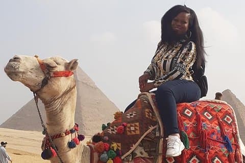 Half-Day Tour of the Giza Pyramids and Solar Boat Museum with Lunch and Camel Ride