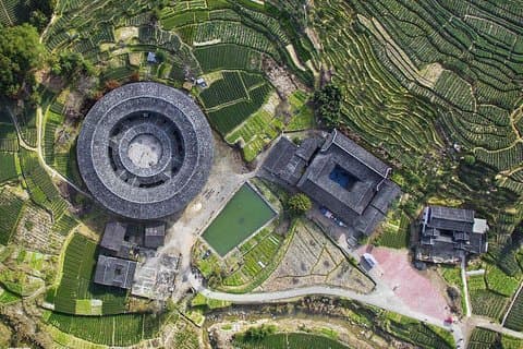 Gids en auto: privédagtour naar Hua’an Earth Building vanuit Xiamen