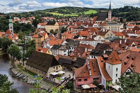 Privat 10-timmars utflykt till Cesky Krumlov från Prags hotellhämtning och avlämning