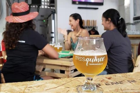 バランキージャのビールバー ツアー