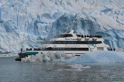 Gourmet Glaciers-navigatie