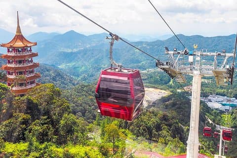 Genting & Batu Caves Tour inkluderar linbanebiljetter