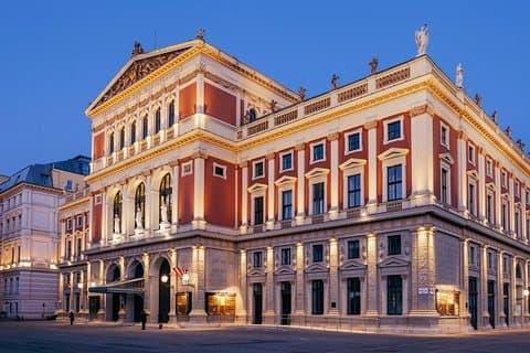 Wien: Klassisk musikk konsert i verdensberømte Musikverein