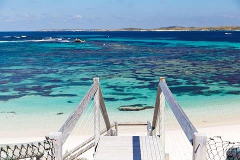 Perth til Rottnest Island tur-retur billett