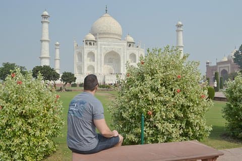 Från Agra: - Privat dagstur till Agra med flyg
