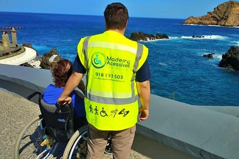 Rollstuhl ganztägig Sao Vicente E Porto Moniz