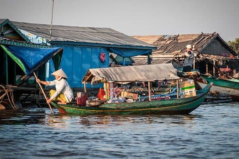 Kompong Khleang Floating Village & Tonle Sap Lake - Privat dagstur