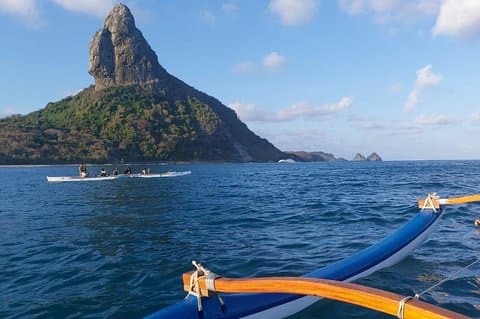 Canoë Aloha va'a F. Noronha.