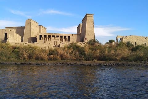 Philae Temple und High Dam