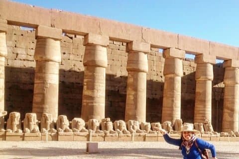 Excursiones de 1 noche y 2 días, orilla oeste y este de Luxor y globo y hotel desde Luxor