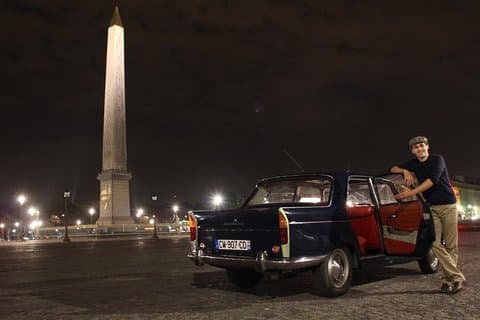 Visita París en auto clásico