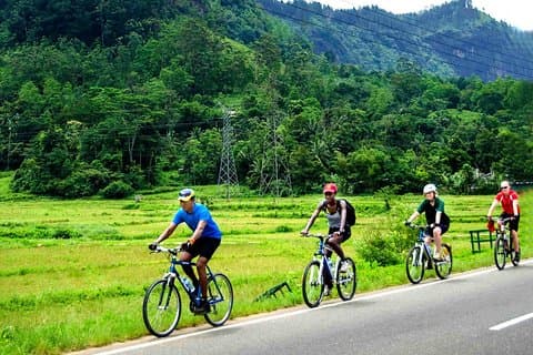 Piste cyclable nature: rizières, forêts et villages de cannelle - Galle