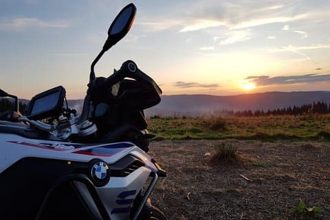 F 850 GS motorcycle rental Romania