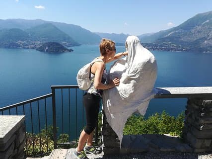 CAMINHADA: VARENNA, Castelo de VEZIO Villa MONASTERO, FIUMELATTE