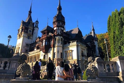 Peles Castle, Bran (Dracula) Castle And Rasnov Citadel From Brasov