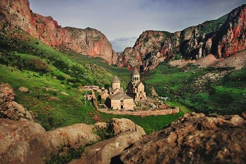 Resa till Khor Virap, Noravank kloster, Hin Areni vingård,