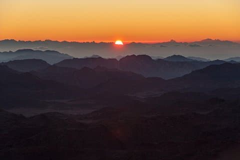 Pèlerinage au lever du soleil sur le mont Sinaï et le monastère Sainte-Catherine