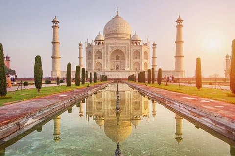 2 jours de visite du Taj Mahal et d'Agra au départ de Delhi en voiture