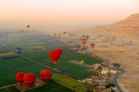 TripHot-luchtballonrit in Luxor, Egypte