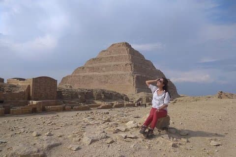 Tour di un giorno alle Piramidi di Giza Saqqara Memphis e Dahshur dal Cairo