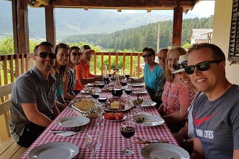 Njegusi Smokehouse, Farm to fork experience & Kotor walking tour